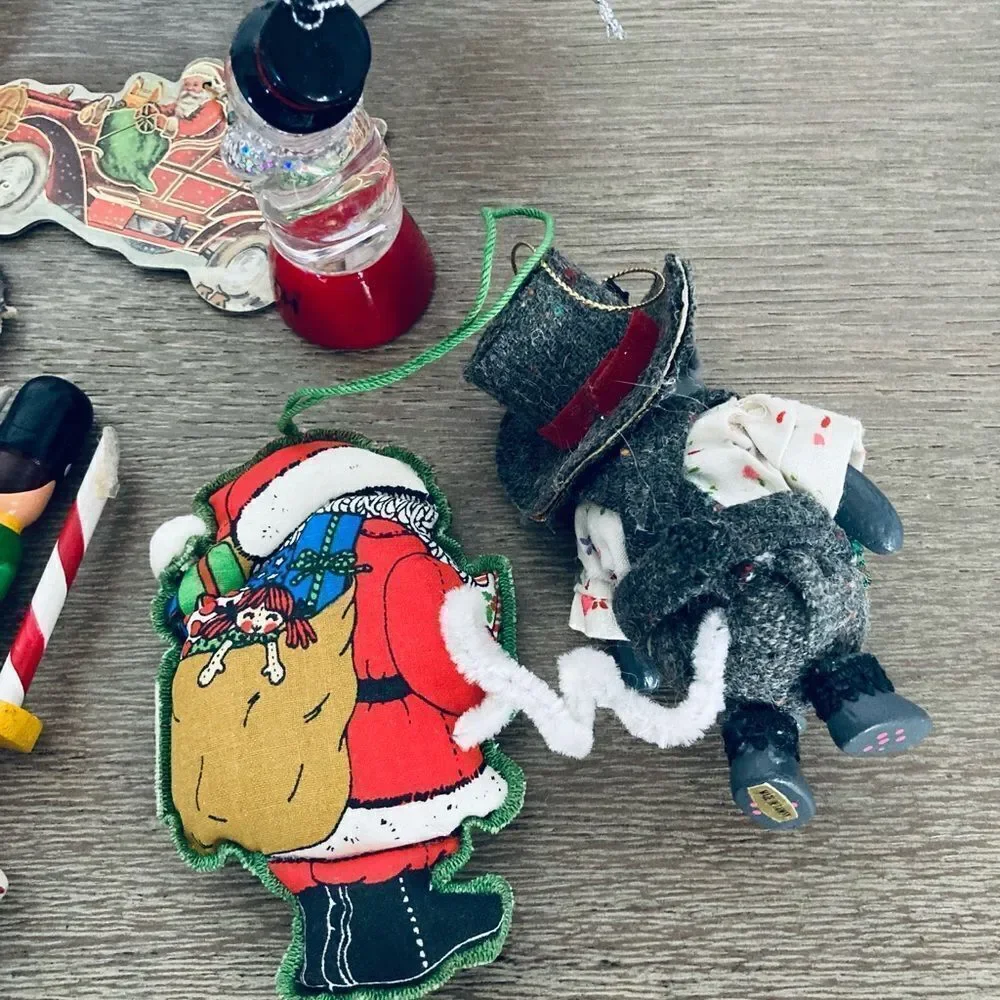 Vintage Christmas 12-pc Bundle Decor Lot